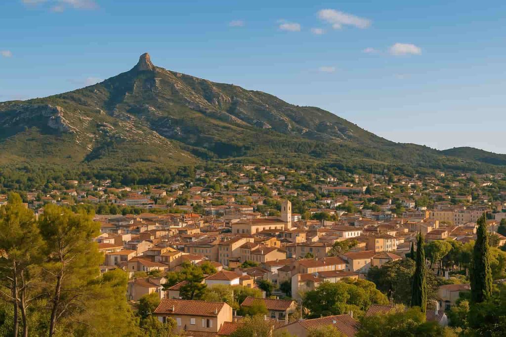 Aubagne et la maison natale de Marcel Pagnol.