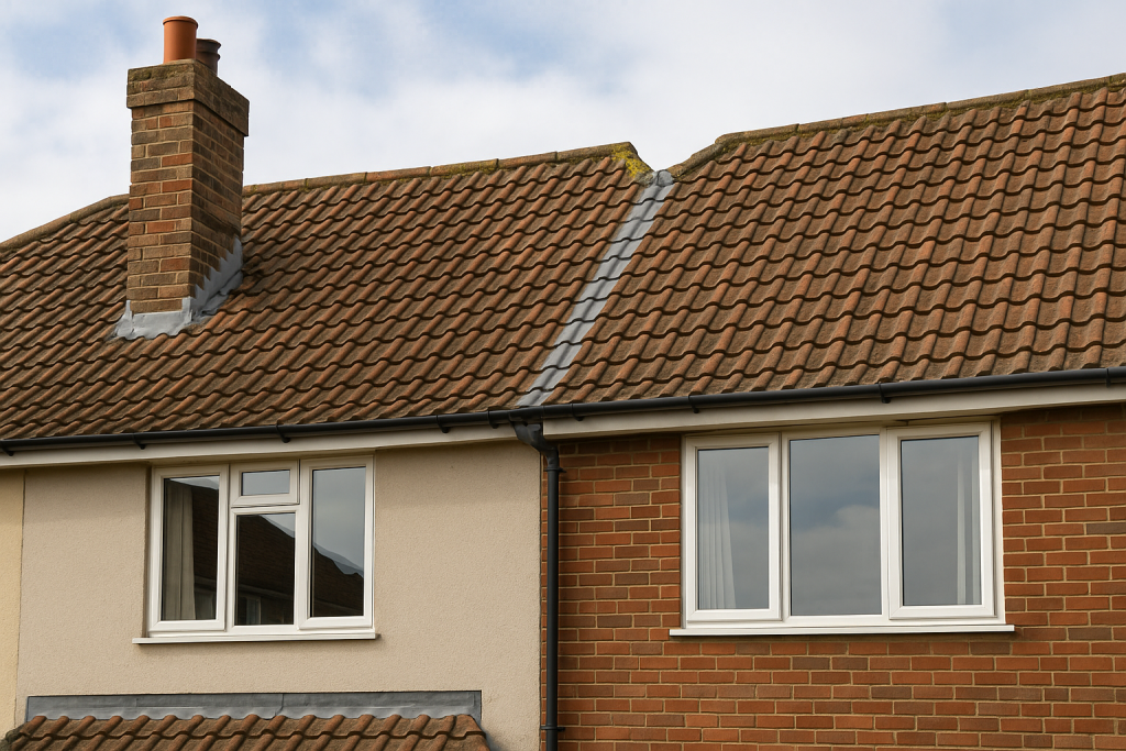 Une toiture commune sans copropriété.