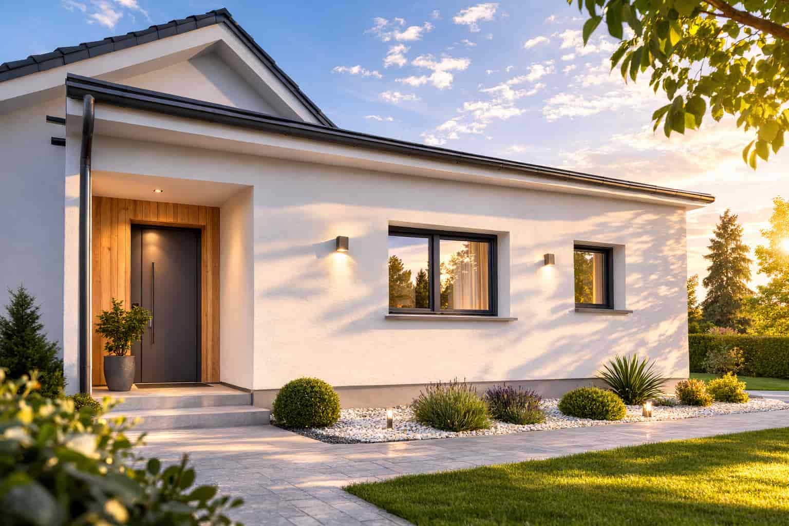 STDH - Traitement HU traite l'humidité sur les façades de maison.