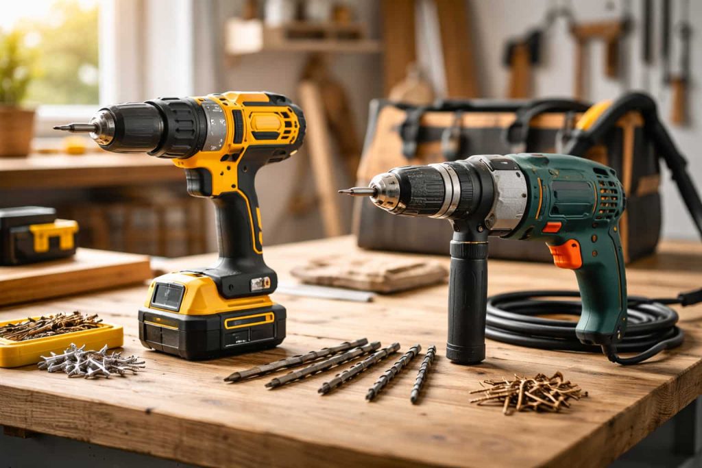 Deux Bohrgerat sur une table.