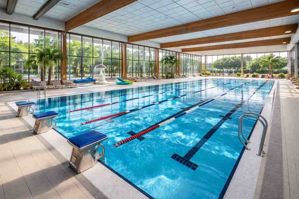 La piscine des hauts de Bayonne.