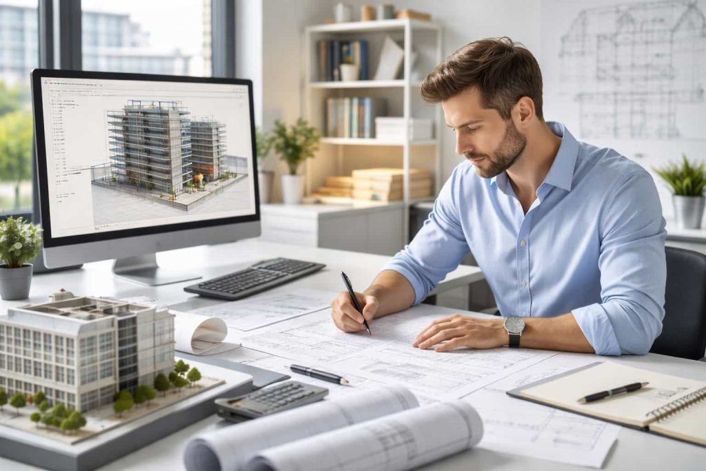 Le salaire d'un architecte varie selon l'expérience.