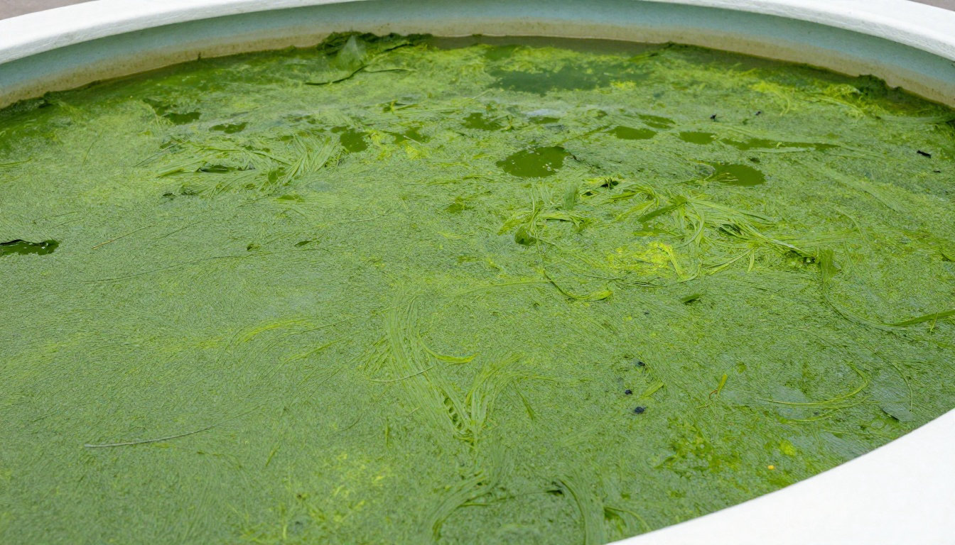 Eau de piscine verte et remède de grand-mère pour assainir le bassin