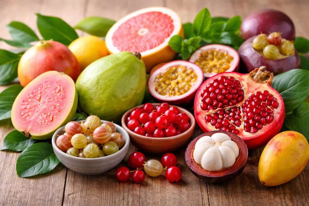 Une corbeille de fruits en G.