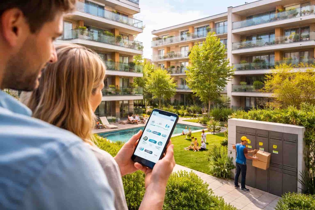 L'application de copropriété UrbaMate.