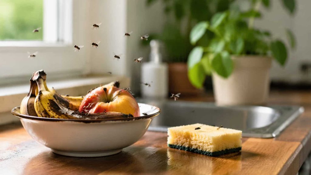 Comment se débarrasser des moucherons.