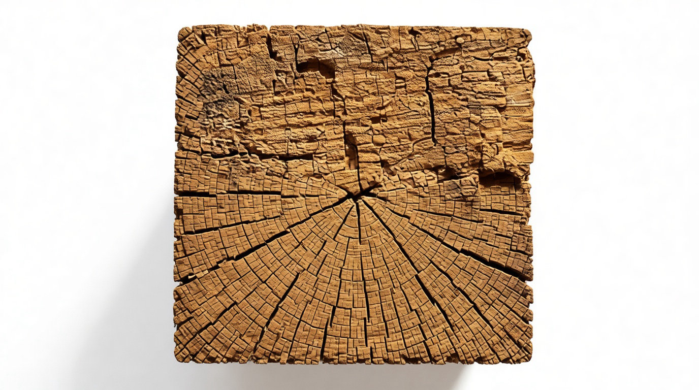 Comment identifier un bois attaqué par la mérule ?