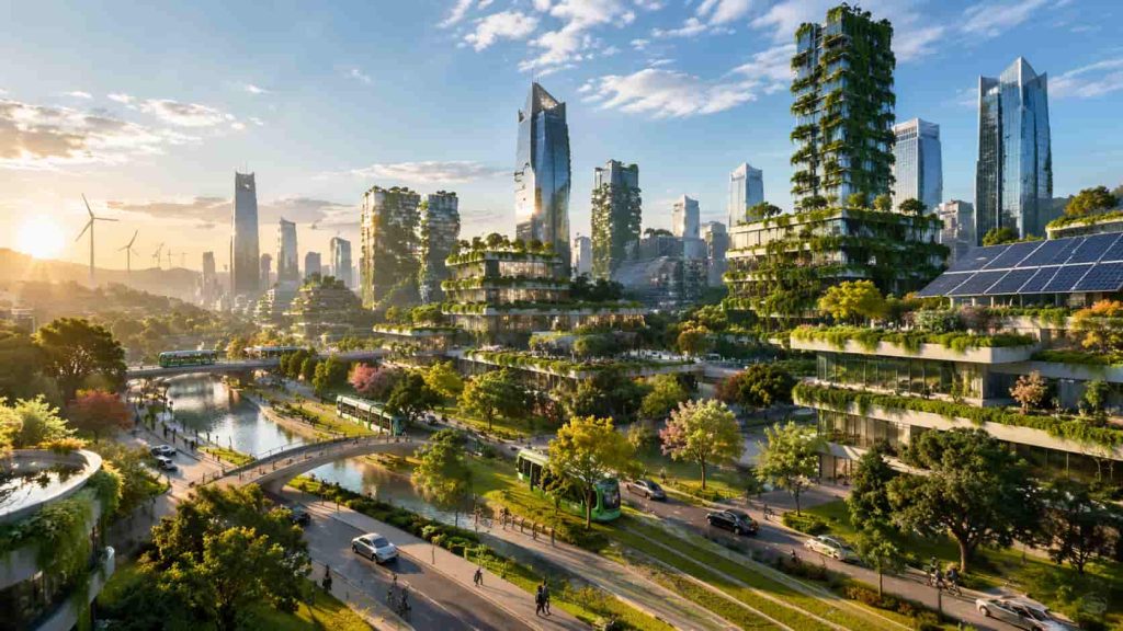 Une ville du futur écologique à Bedès.