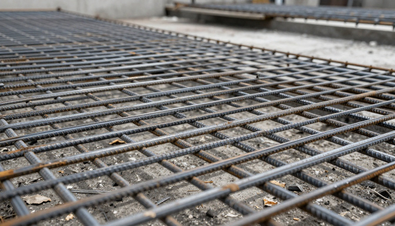 Le ferraillage et les joints pour une dalle sans fissures